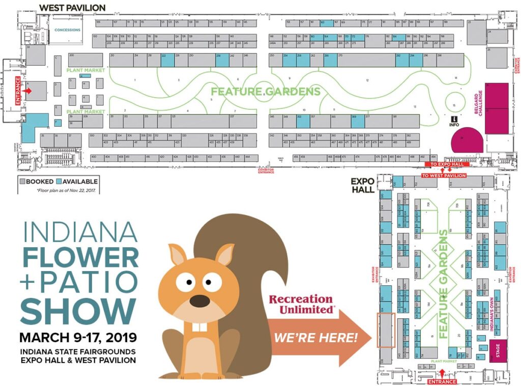 Recreation Unlimited at the 2019 Indiana Flower & Patio Show