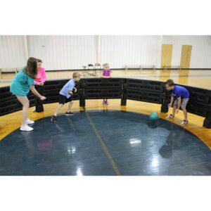 20ft-Portable-Gaga Ball-Pit-with-Players