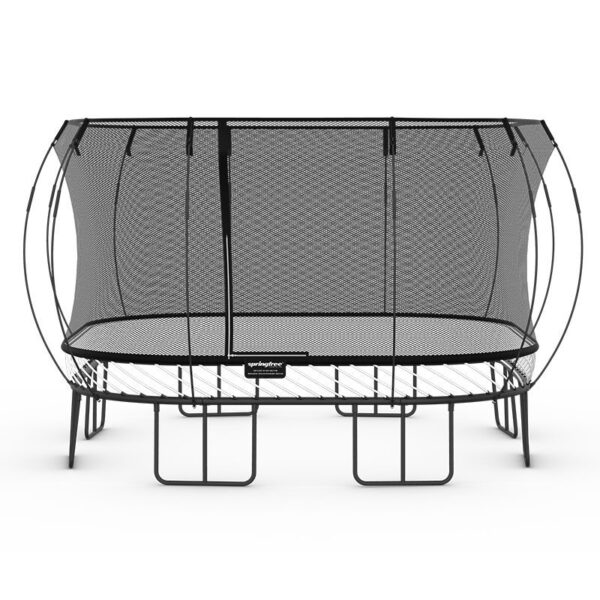 jungle Konsulat midt i intetsteds Springfree 13' x 13' Jumbo Square S155 Trampoline with Safety Enclosure -  Recreation Unlimited
