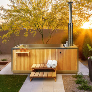 Cascade Wood Burning Hot Tub