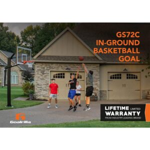 Goalrilla 72'' In-Ground Basketball Hoop (Goalrilla GS72C)