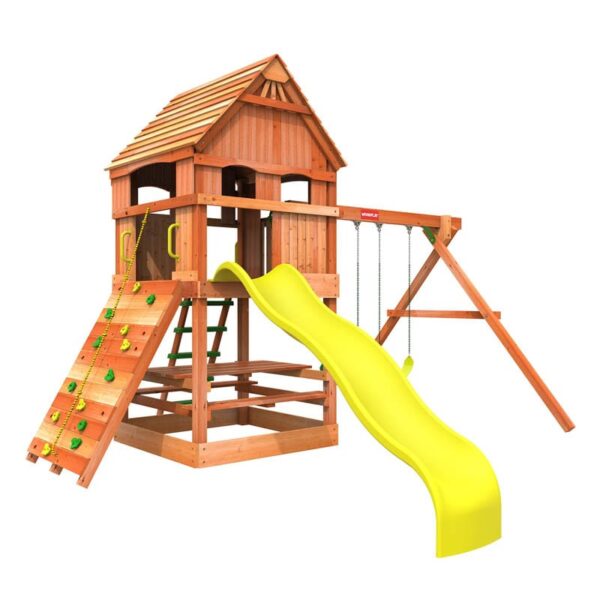Woodplay Monkey Tower C Cedar Wood Swing Set / Playset