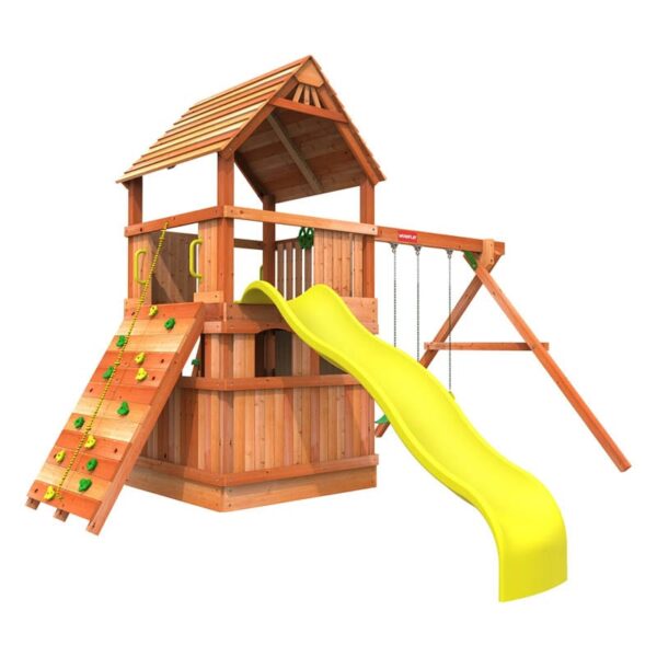Woodplay Monkey Tower D Cedar Wood Swing Set / Playset