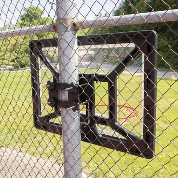 Silverback Junior Youth 33 Basketball Hoop with Lock ‘n Rock Mounting Technology Mounts to Round and Vertical Poles B8410W Black Silverback Junior Youth 33 Basketball Hoop with Lock ‘n Rock Mounting Technology Mounts to Round and Vertical Poles B8410W Black