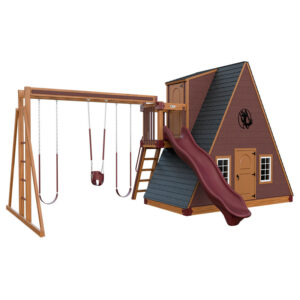 sk-_0009_04-Playhouse-512-A-frame_Chestnut-Wood-Red_Front-Left_1600x1200
