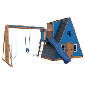 sk-_0011_04-Playhouse-512-A-frame_Chestnut-Wood-Blue_Front-Left_1600x1200