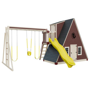 sk-_0014_04-Playhouse-512-A-frame_Almond-Red-Yellow_Front-Left_1600x1200