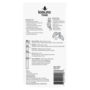 Leisure Time Chlorine/Bromine Test Strips