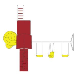 swing-kingdom-ktb2-turbo-tower-playset-layout