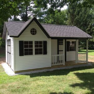 Chalet Shed with Porch