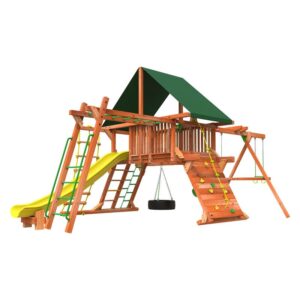 Woodplay Outback XL 5' Combo 3 Cedar Wood Swing Set / Playset